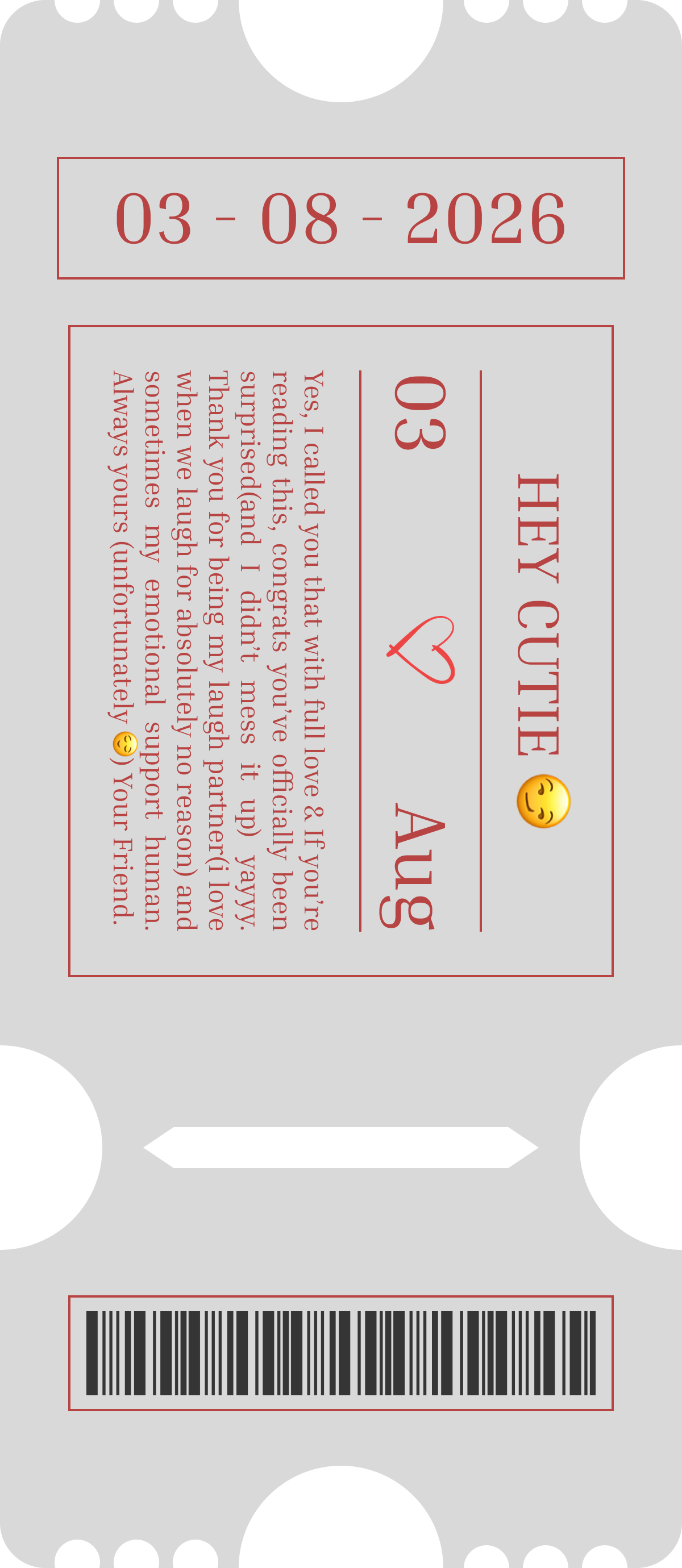 Date Invitation